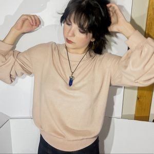 Never worn free people cashmere boho fashion top